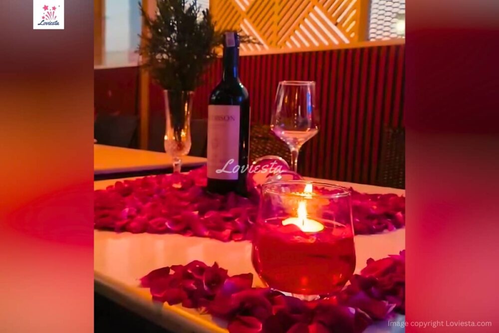 Rooftop Candlelight Dinner In Garden Galleria Noida