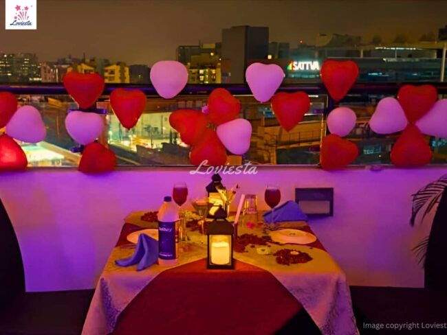 Rooftop Candlelight Dinner At Hotel Citrus,Marathalli, Bengaluru
