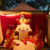 Proposal Dinner Date Inside Cabana At Hyatt Place, Gurugram